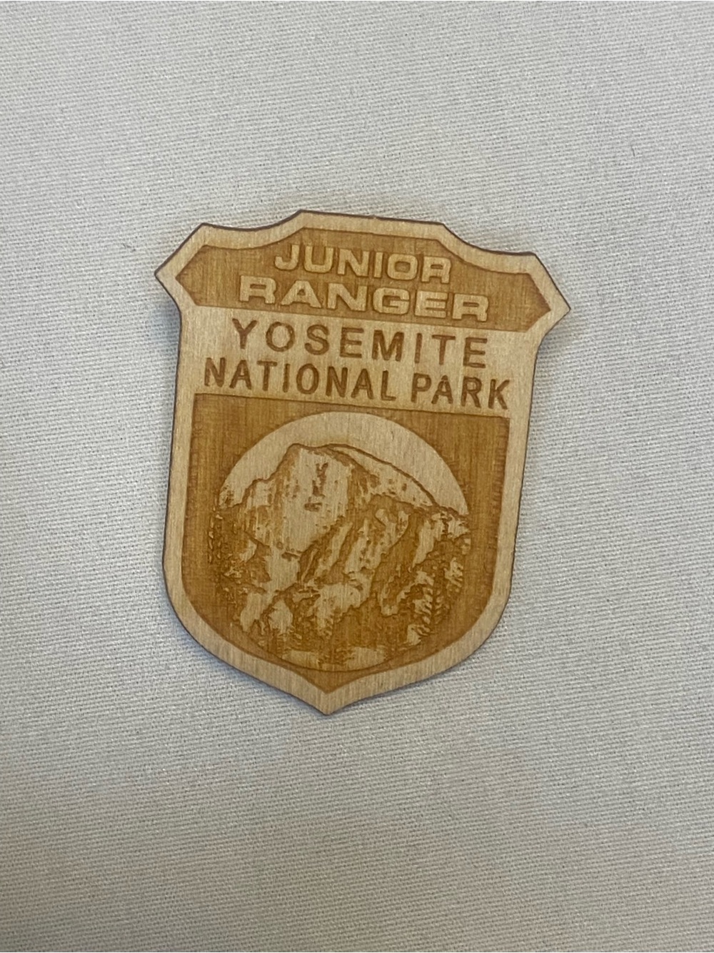 New Yosemite National Park Junior
Park Ranger Badge wooden Pin